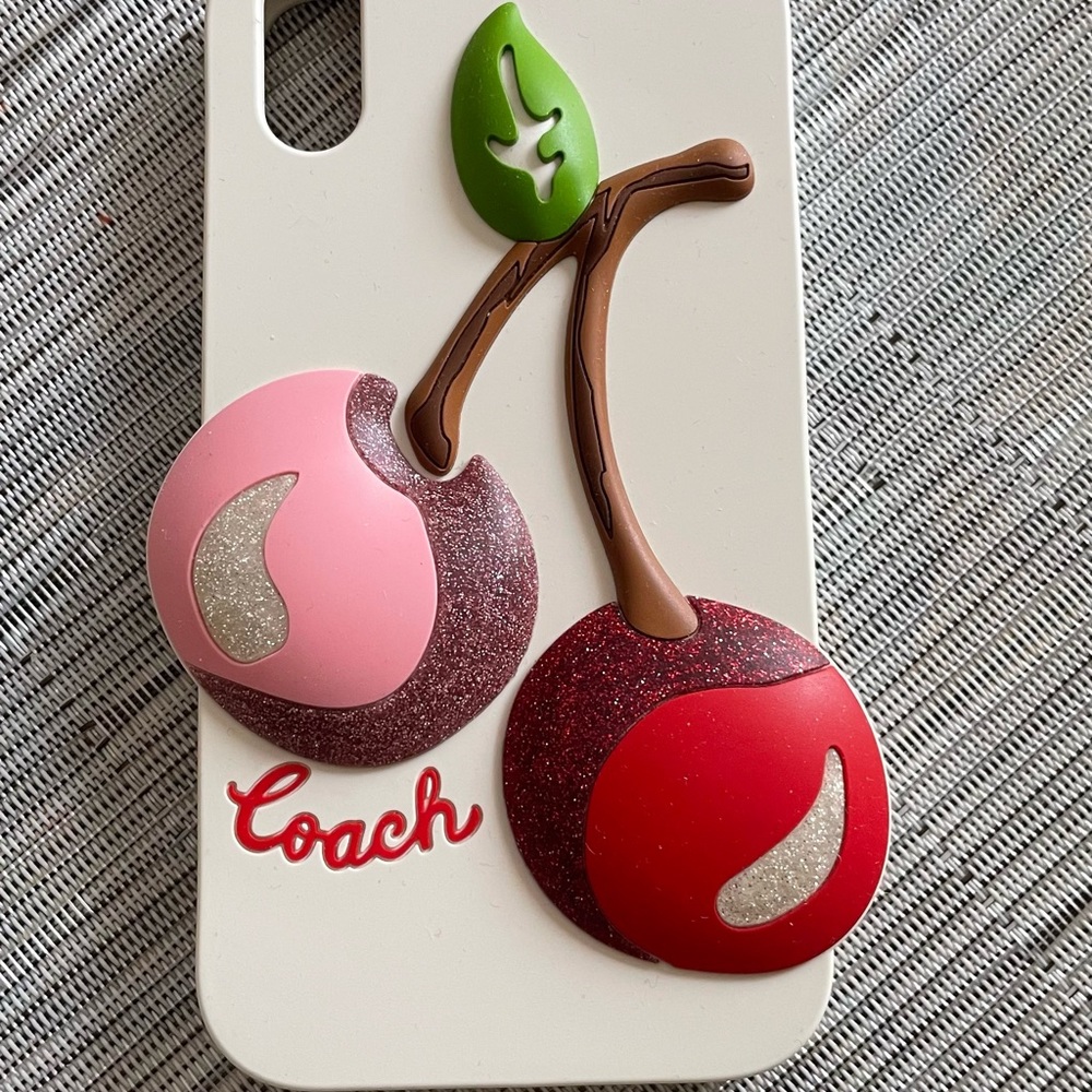 Coach iPhone XR cellphone case